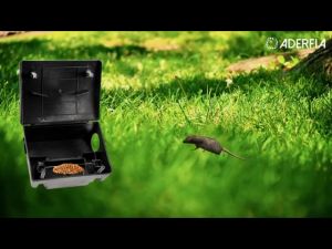 Rat Bait Stations with Key-Locking Box Safe Anti-Escape Rodent Poison Box Avoid Injury to Pets/Kids