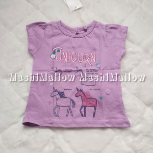 🔥HOT SALE 2025🔥INSPIRED DESIGN SOFT PURPLE UNICORN PONEY SHIRT FOR GIRLS TEE BABY TODDLER KIDS
