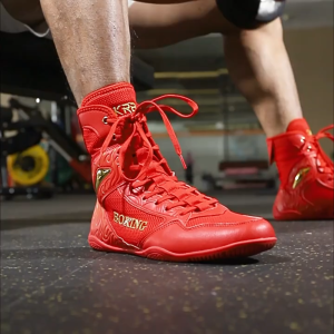 Giày Thể Thao Tập Gym Giày Boxing MMA Chuyên Nghiệp M9809 Đế Mềm Bảo Vệ Mắt Cá Chân Cổ Chân