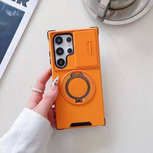 Magnetic Ring Holder Case For Samsung A36 A35 A55 A56 A17 A07 A16 A26 S25 Ultra FE Edge S23 S24 Plus S22 Z Fold 7 Flip 7 Cover