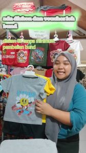 Code8.id DTF2 Baju Setelan Anak Laki-Laki Distro Karakter Bunga SkateBoard Lucu 1-10 Tahun