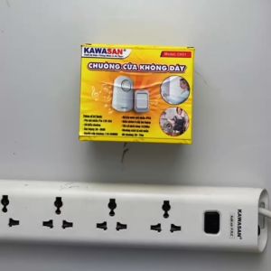 CHUÔNG CỬA KHÔNG DÂY / Chuông báo khách không dây CK02B (2 NÚT 1 CHUÔNG)