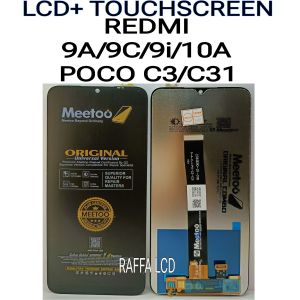 LCD TOUCHSCREEN REDMI 9A/9C/9i/10A/POCO C3/C31 FULL SET