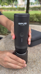 OPUS LIVING PORTABLE ESPRESSO COFFEE MACHINE 3-IN-1 | MESIN KOPI ESPRESSO MUDAH ALIH OPUS | 便携式3合1意式咖啡机