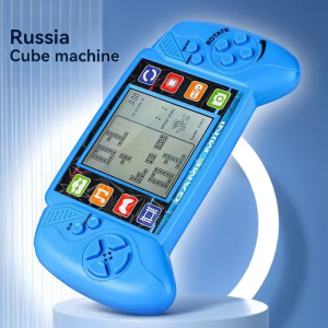 Handheld Video Game Console 3.5-inch LCD Mini Portable Brick Game Machine Built-in 23+26 Games
