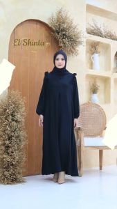 El Shinta 669 Mozza Dress Wanita Gamis Remaja Terbaru