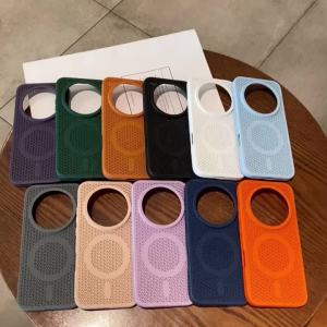 3D Honeycomb Magnetic Case For Huawei Honor Magic 8 Pro 7 6 P Magic8 Magic7 Wireless Cooling Heat Dissipation Shockproof Cover
