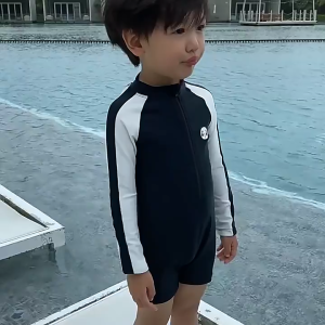 Baju Renang Diving Anak laki - laki lengan panjang pakaian berenang anak pria long sleeve