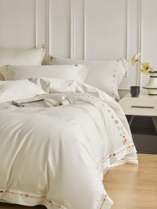 shui yang | Long-staple Cotton Embroidery Bedding Set