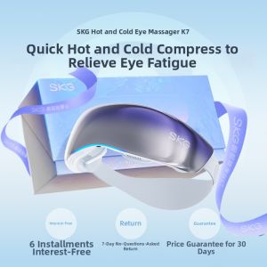 SKG | Fatigue Alleviation Dry Eye Relief Hot and Cold Therapy Eye Massager