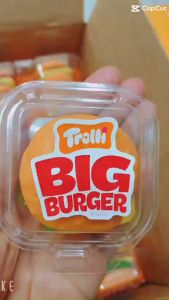[Date :6/2026]Kẹo Dẻo Trolli Burger XXL Size Đại 50g [Hàng Chuẩn Đức ]