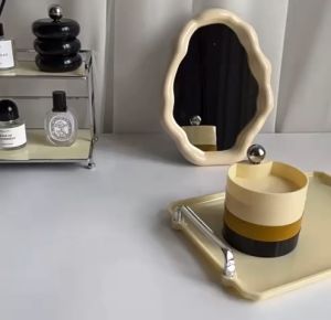 Accessories Box Table Desk INS Style Jewellery Cosmetic Storage Container Organizer | Peti Simpan Aksesori Kosmetik | 首饰收纳盒4层创意可旋转小物件首饰盒