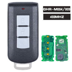 KEYECU GHR-M004/GHR-M003 Điều Khiển Từ Xa Thông Minh Không Cần Chìa Khóa Cho Mitsubishi Pajero Sport L200 Montero - 433 MHz HITAG3 PCF7938 ID47