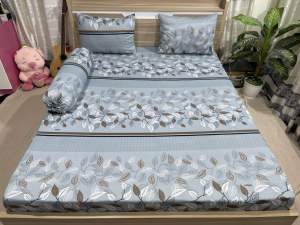 Bộ drap ga thun hàn quốc 4 món mẫu mới