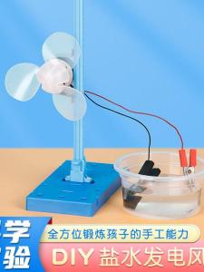 Máy Phát Điện Bằng Nước Muối Máy Quạt Mô Hình Thủ Công Sáng Tạo Bộ Thí Nghiệm Khoa Học Dành Cho Trẻ Em Bộ Đồ Chơi Giáo Dục
