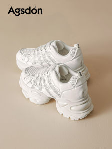 Agsdon | Platform Elevator Sneakers Thick Sole