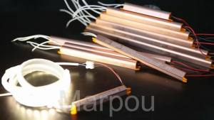 12V 24V 24W 36W 72W Ultra-Thin Switching LED Driver Power Supply Aluminum LED Power Supply for Home Light Strips AC 100-240V