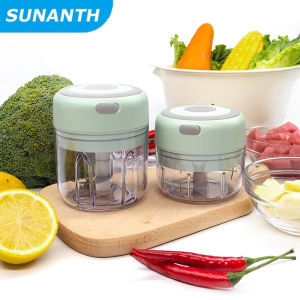 100ML/250ML Mini Electric Garlic Chopper USB Meat Grinder Garlic Masher Machine Sturdy Durable Crushed Ginger Vegetable Crusher