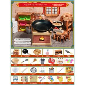 LIKE | Real Cooking Childrens Mini Kitchen Set