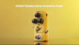 MOSKY Golden Horse Overdrive Effect Pedal Boost Guitar Effect Pedal with True Bypass for Electric Guitar
