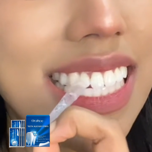 Oralhoe Teeth Aligner Strips Improves Oral Hygiene Comfortable Fit Teeth Clean Dental Plaque Stains Fresh Breath Oral Care