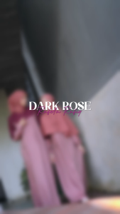Sarimbit Lebaran 2026 Abika / Rafela Rafiq  - Dark Rose / Fashion Muslim Terbaru