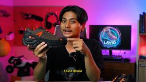 Sepatu Safety Ujung Besi Gunung Hiking Outdoor Trekking Adventure Riding Biker Touring Lavio Birdie