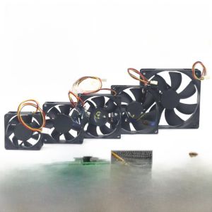 Mới 45 6 7 8 9 12 14cm 3 Dây Khung Xe Quạt Làm Mát 5v 12v 24v 3 Dòng Fg Máy Tính Phần Cứng Quạt