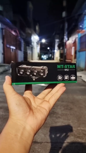 Lampu tembak sorot led sql 4 mata devil m52 mt star premium laser 29 watt real jauh dekat