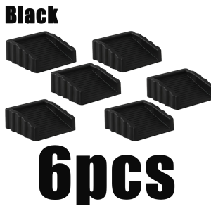 Creative Windproof Door Stopper Wooden Floor Doorstop Anti-Slip Heavy Duty Rubber Door Wall Protector Set For Carpet Tile Wooden