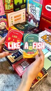 Bộ Bài Nhậu Do Or Drink LIKE A FISH ver Big Fish gồm 35 lá - DRINKING GAME dành cho nhóm bạn với những thử thách thú vị