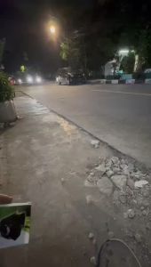 Lampu Tembak Sorot Led Laser Dekat Putih Jauh Kuning Devil Merah KEDIP