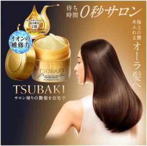 【Direct From Japan】TSUBAKI Premium Repair Mask 180g | Shine & Damage Repair with Royal Jelly