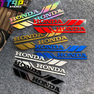 2PCS HONDA Logo Motorcycle Stickers Honda Reflective Motorcycle Fuel Tank Stickers Front Windshield Fairing Body Side Stickers (in Stock) Harley Davidson Tank Stickers Moto Helmet Stickers - Lazada