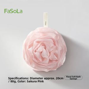 FaSoLa | Soft Foam Extra Large Bath Puff for Women