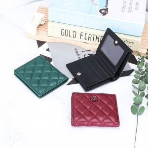 Sheepskin Short Leather Wallet Lightweight Portable Support Multi-Card Slot and Bill Storage Suitable for Daily Use