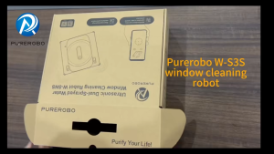 Robot Window Cleaner Purerobo W-S3S Smart APP & Remote Control Manual Automatic Bilateral Water Spray Vacuum Cleaner Window Robot
