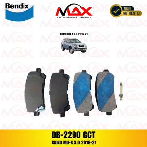 DB 2290 GCT BENDIX BRAKE PAD RR ISUZU MU-X 3.0 2016-21