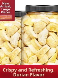 Freeze-Dried Thai Cat Mountain King & Golden Pillow Durian Fruit 500g