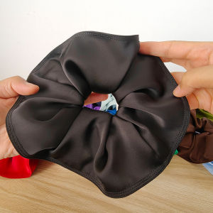 Ultra-Large Satin Hair Ties French High-Quality Texture INS Retro Sausage Ring Internet Famous Hair Accessories Original Design