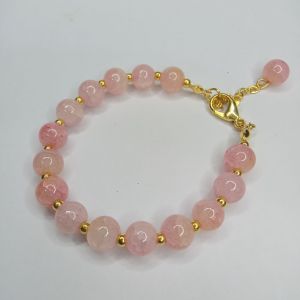 GELANG KRISTAL MUTIARA BATU PECAH 8 MM WATER BEADS BROKEN STONE BRACELET