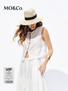 MO&Co. | Handmade Lace-Up Hemp Vest
