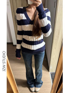 Slim Fit Low Waist Bell Bottom Jeans Womens American Retro Style Long Draping Floor Length Horse Hoof Pants Casual Denim