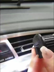 360 Carbon Fiber Pattern Racing Seat Shaped Car Phone Bracket GPS Support For Different Phone Models Air Vent Universal Tools