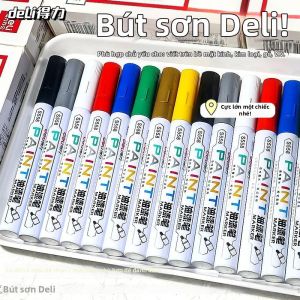 deli | Bút Dầu Đa Năng Viết Graffiti và Dấu