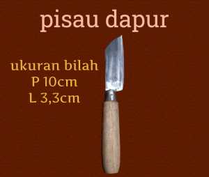 Pisau dapur bajapisau dapur baja super tajam