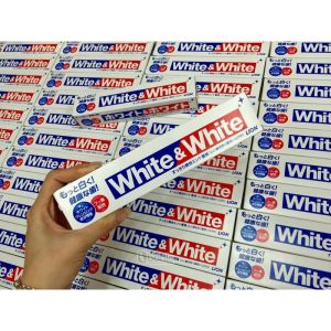[Nội địa Nhật]Kem Đánh Răng White & White Nhật Bản Lion 150g