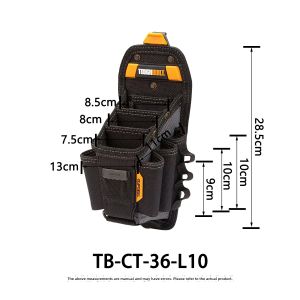 Toughbuilt | Quick Access Tradesman Tool Pouch 10 Pockets
