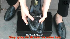 Giày da nam tăng chiều cao 6cm - da bò thật 100% bảo hành 12 tháng - kiểu dáng trẻ chung kết hợp quần áo dễ dàng (dd02)