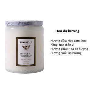 Nến Thơm Cao Cấp "Luxurious For You" Nến Thơm Handmade - Tỏa Hương Thanh Khiết Gửi Gắm Yêu Thương